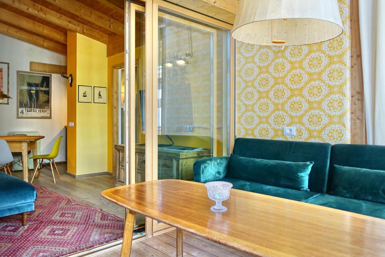 Apartments Da La Vedla Flats San Cassiano  Exteriör bild