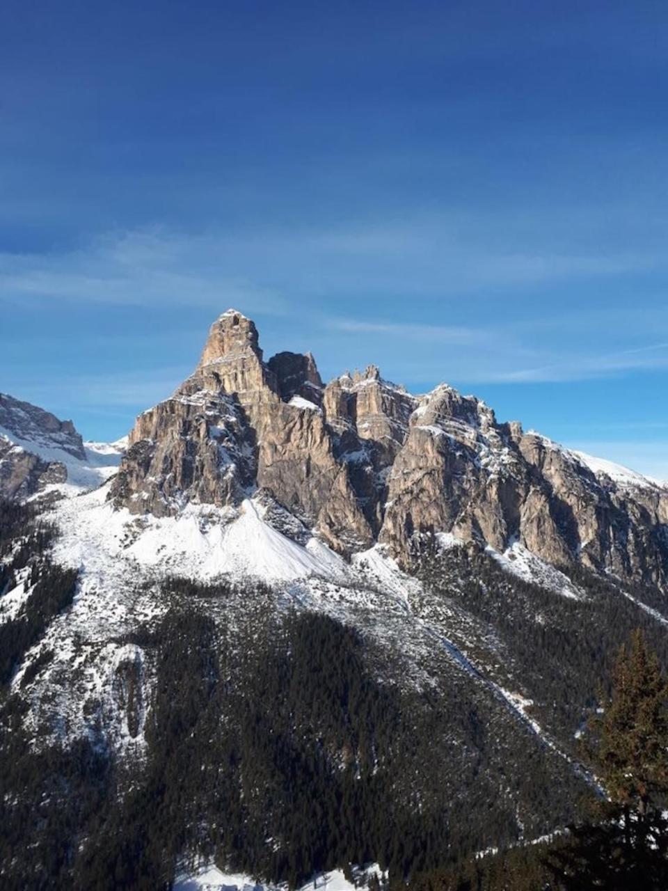 Apartments Da La Vedla Flats San Cassiano  Exteriör bild